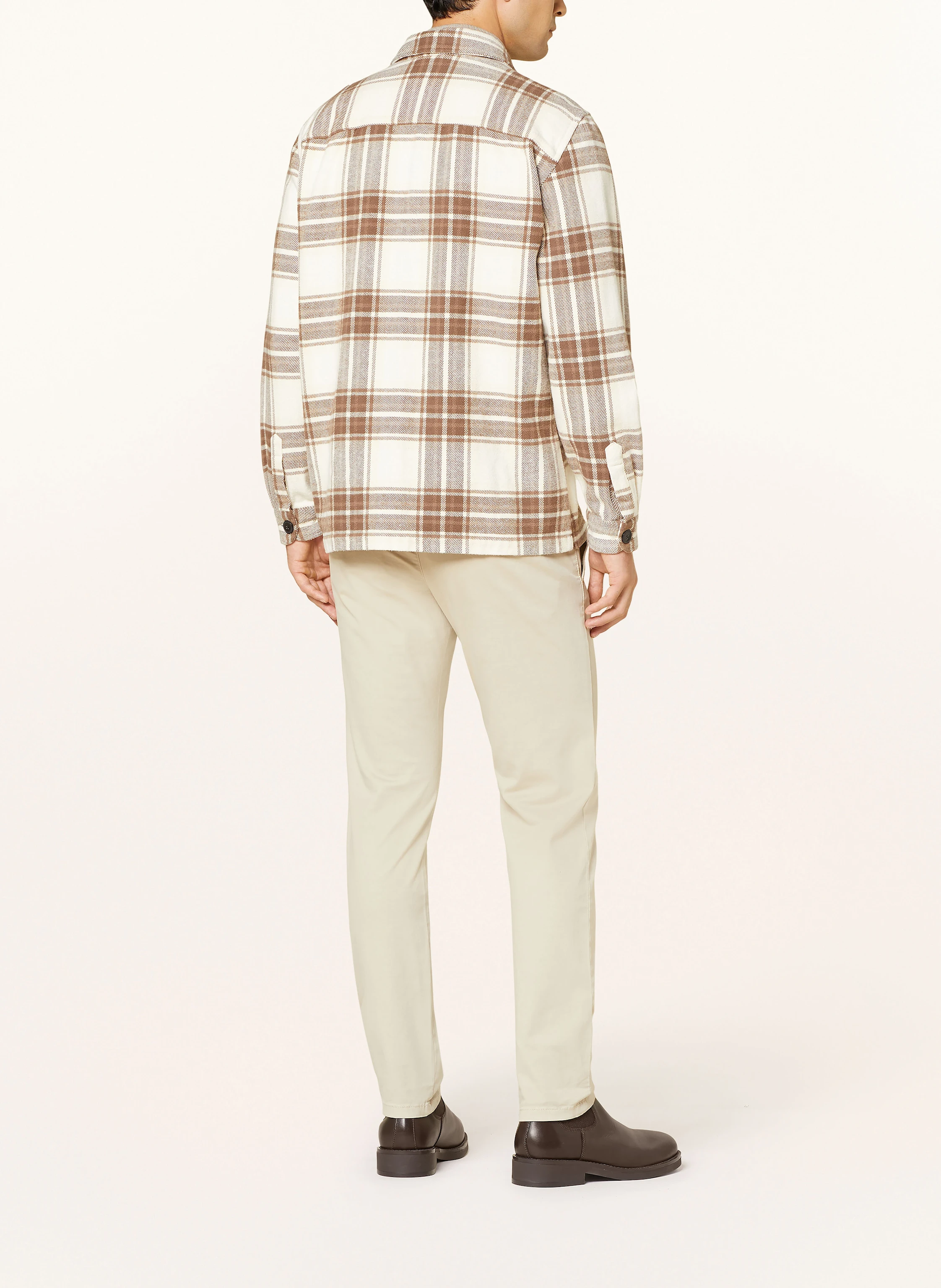 STROKESMAN'S Flanell-Overshirt