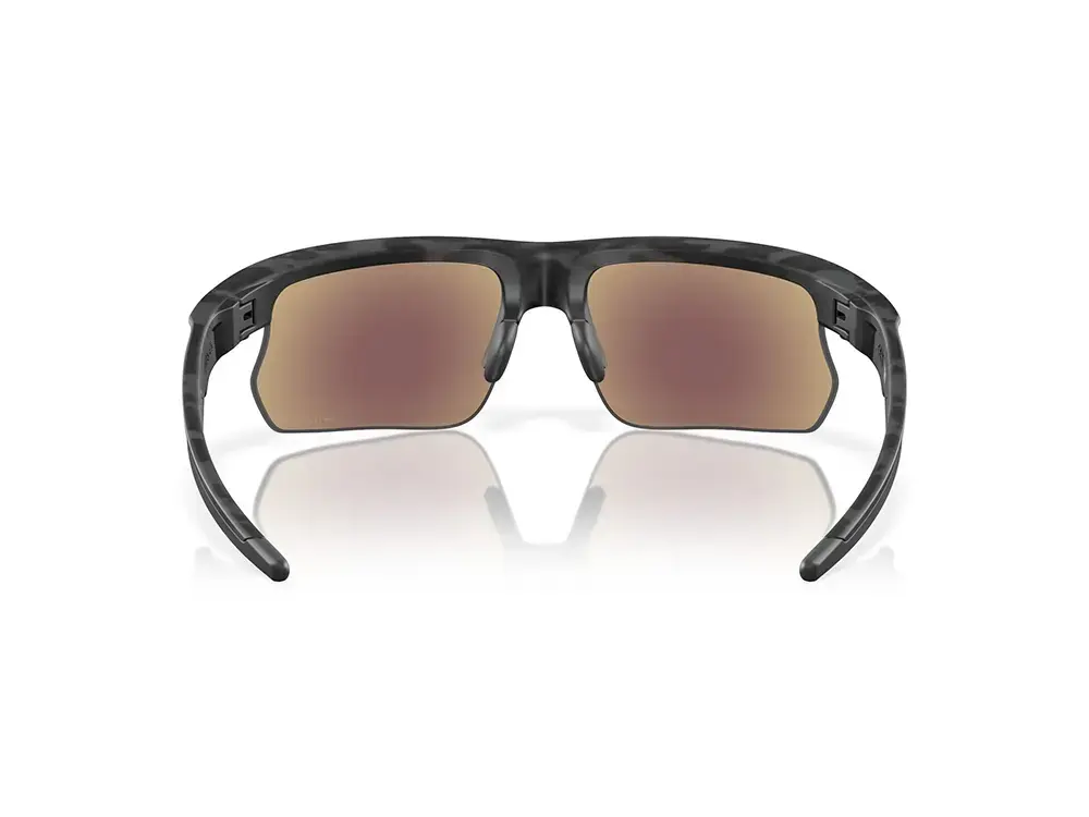 Oakley Bisphaera Sport Zonnebril Prizm Sapphire Polarized Lens Mat Grijs