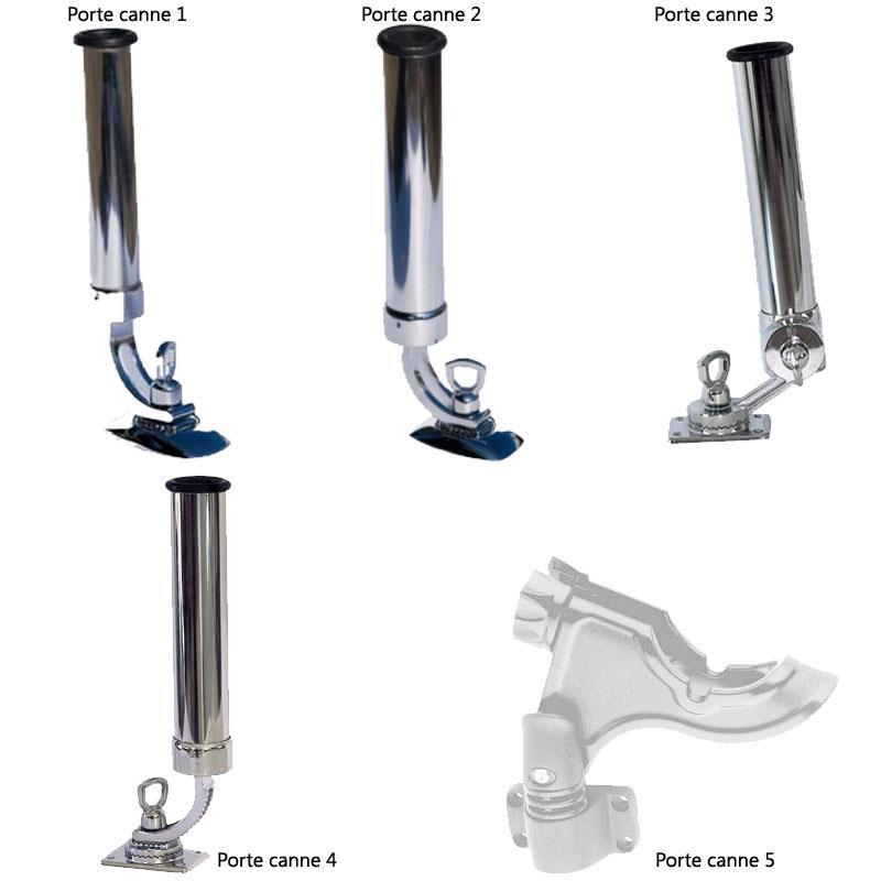 Porte Canne Fixation A Plat Plastimo