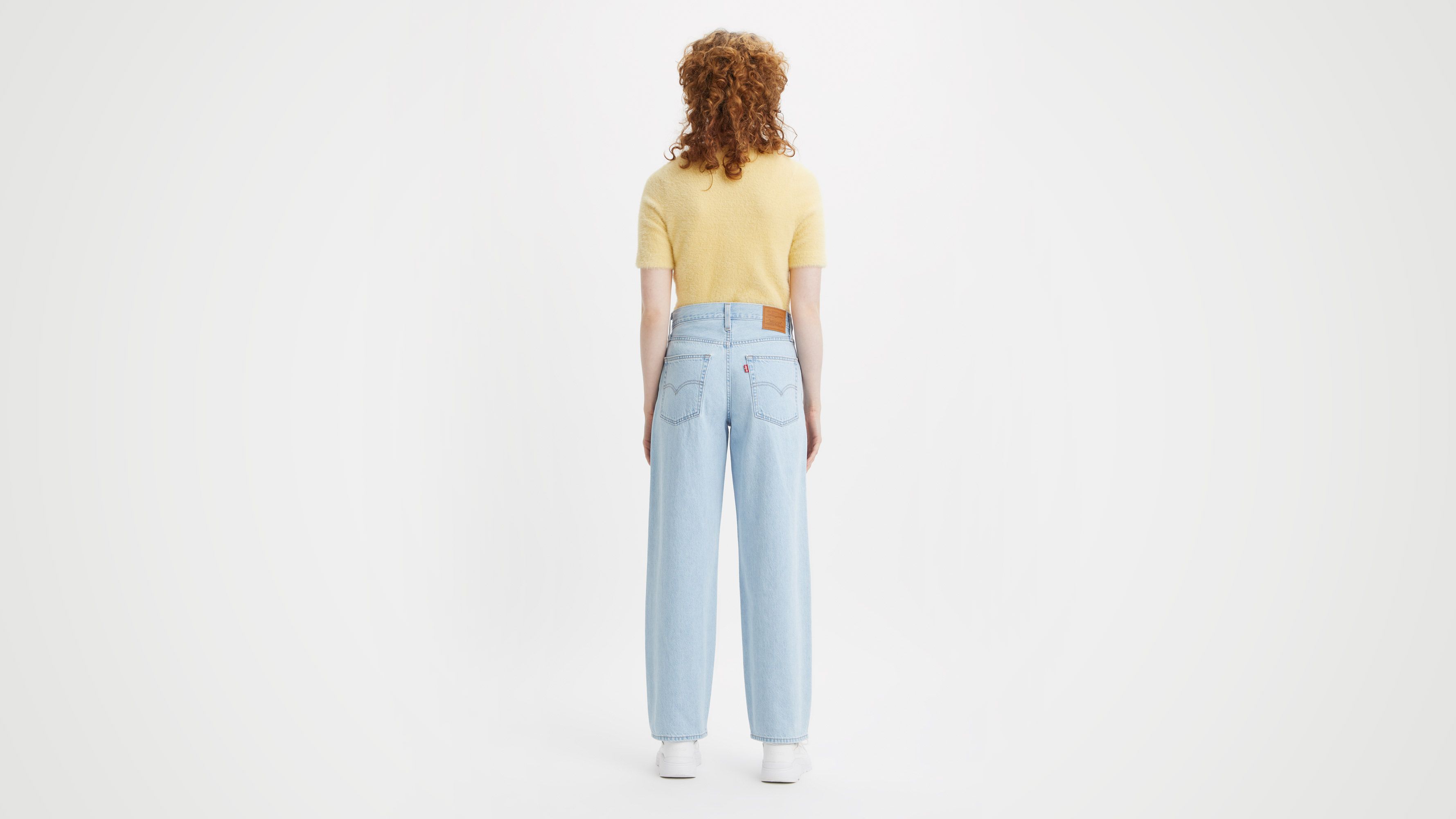 Jean Dad Baggy - Light Indigo Stonewash - Bleu