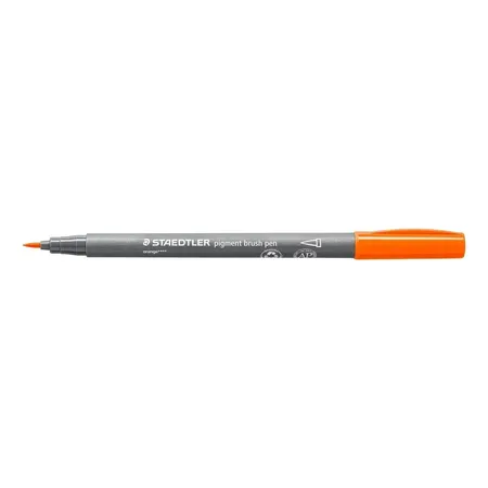 STAEDTLER® pigment brush pen 371 - orange