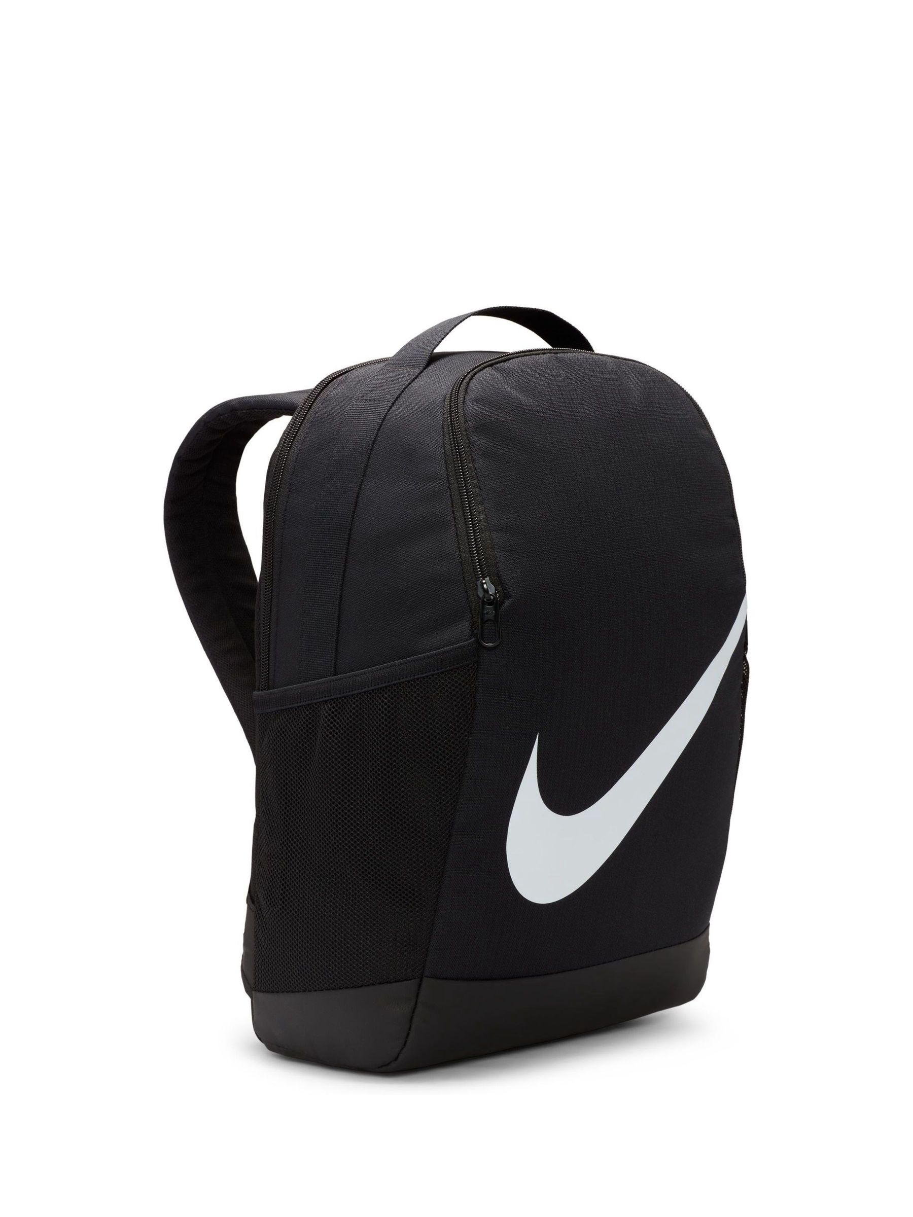 Zwart/wit - Nike Brasilia rugzak met all-over print