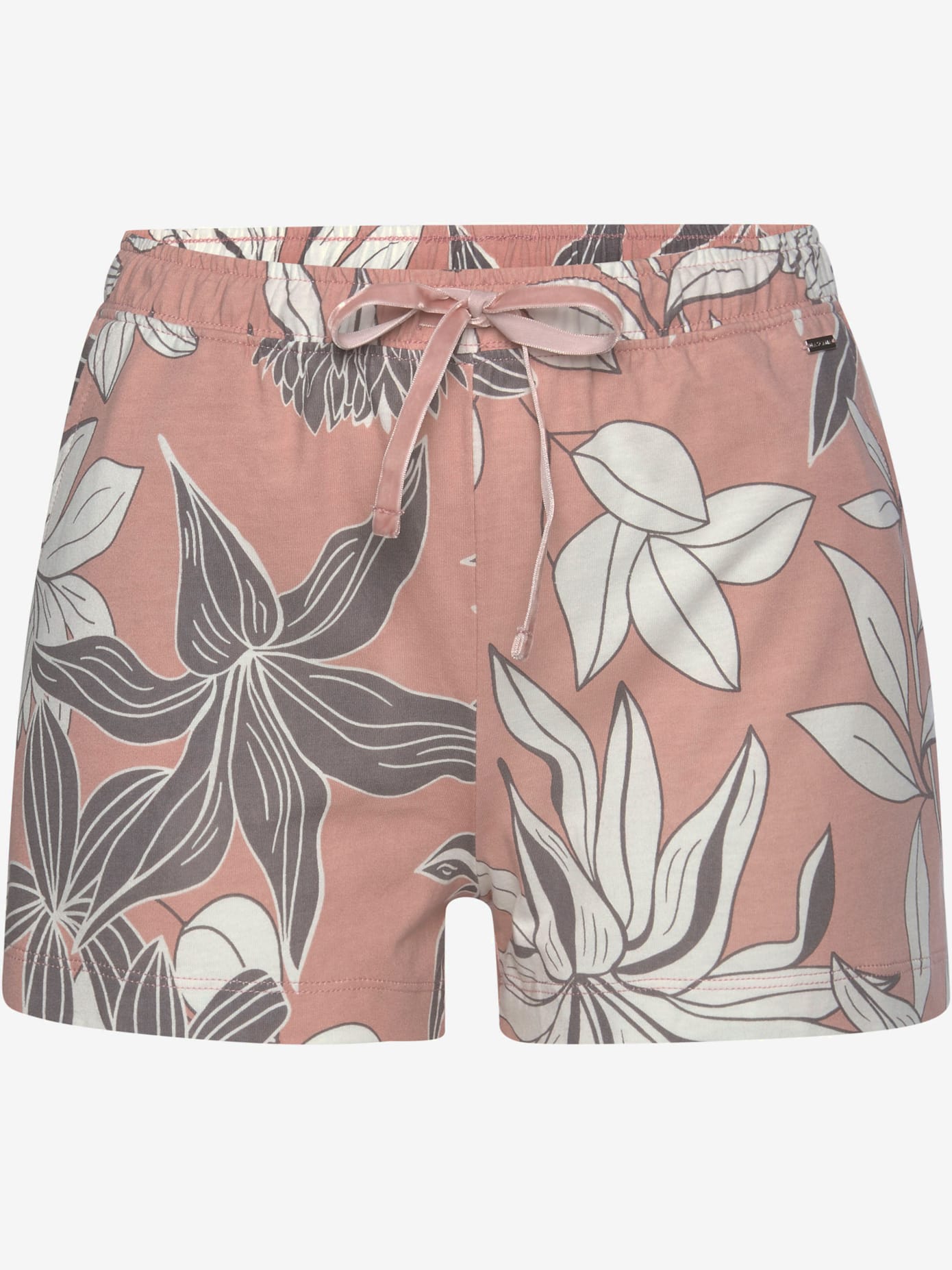 Short de nuit short large à imprimé floral