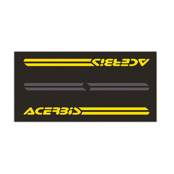 Acerbis - Tapis Moto Noir / Jaune