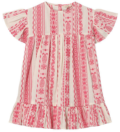 Fliink Kleid - Addie - Cloud Tänzerin Pink Stripe