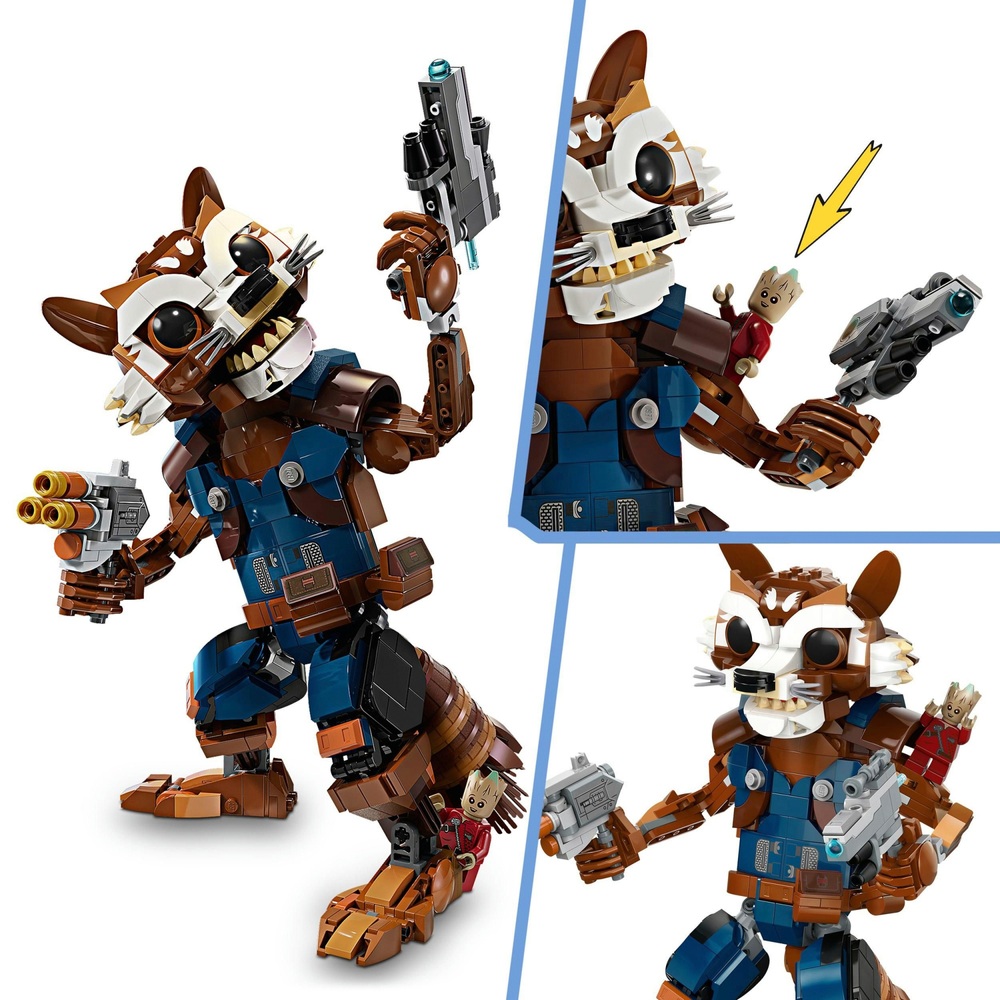 LEGO Marvel 76282 Marvel Rocket & Baby Groot Bauset
