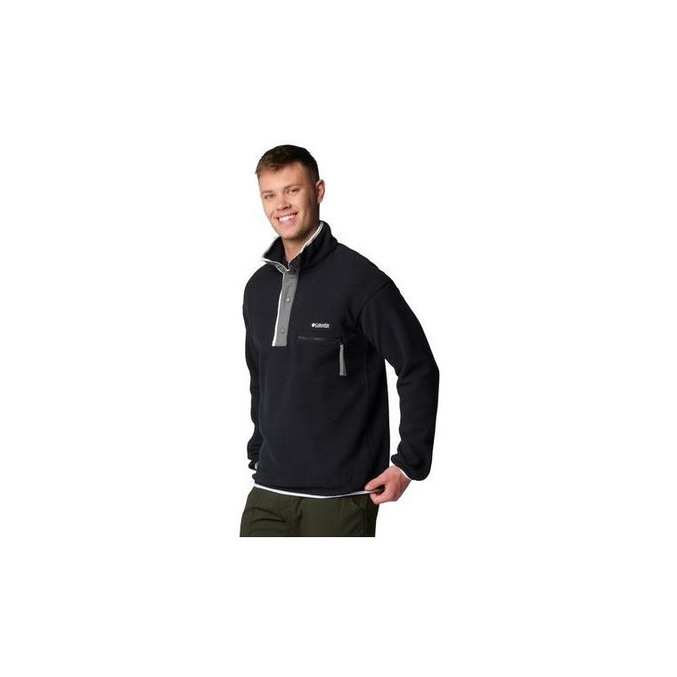 Columbia M Helvetia II Half Snap Fleece Black