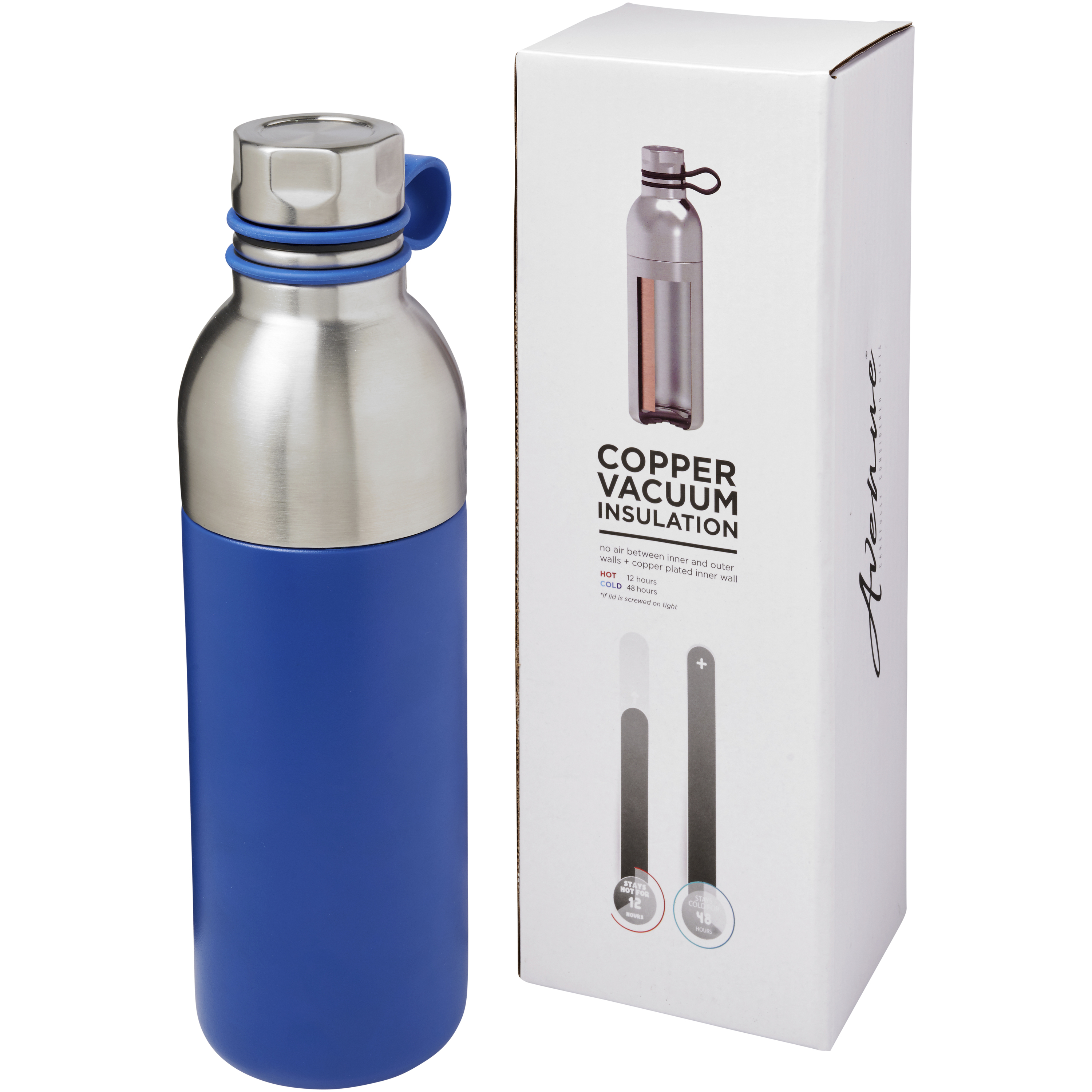 EgotierPro 100588 - Bouteille Sport Isotherme Cuivre 590ml Koln