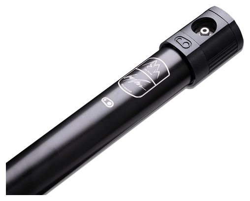 Pompe à Main avec Manomètre Crankbrothers Klic HV Gauge Minnaar Edition - Leogang (110 psi / 7.6 bar) Rouge