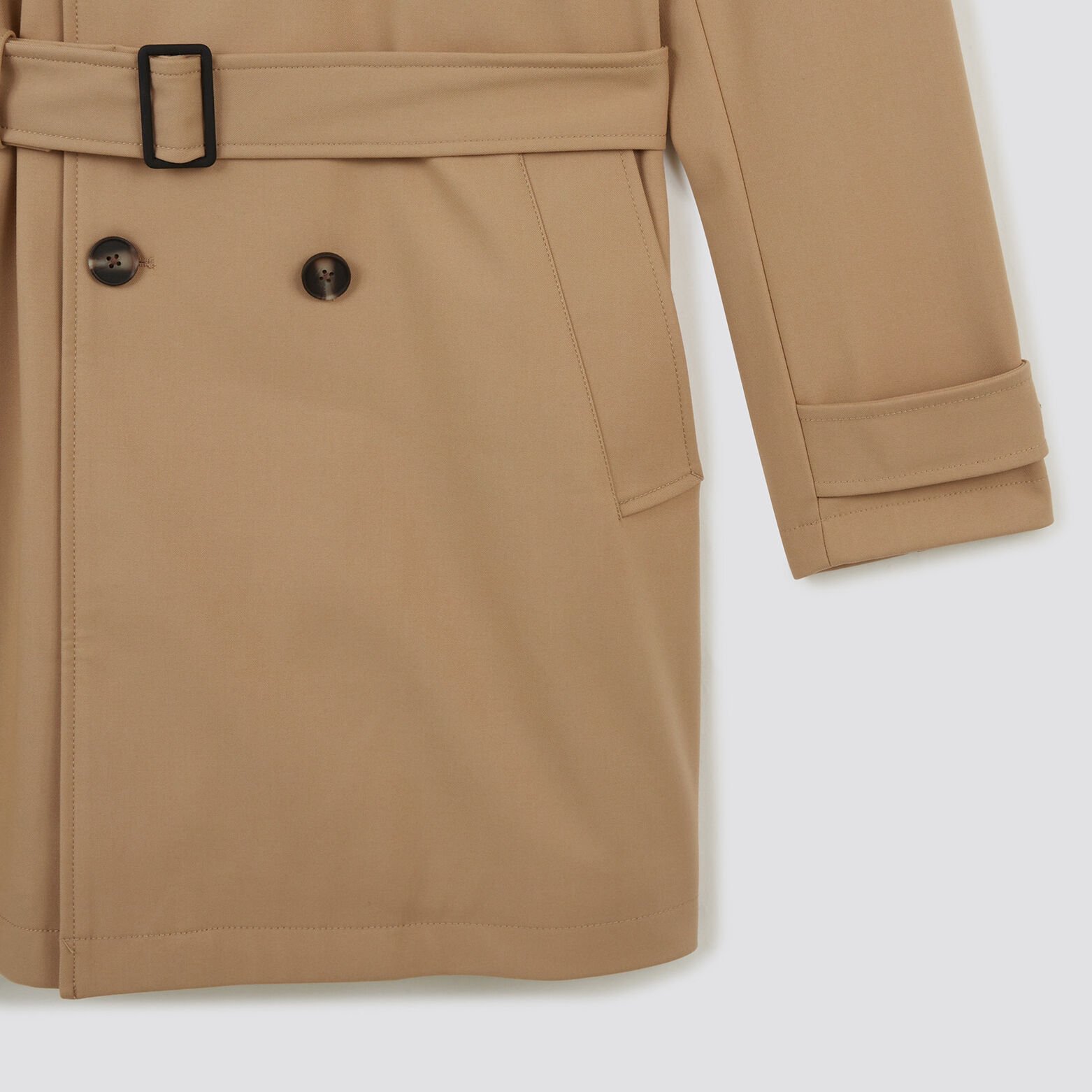Trench ceinturé Beige