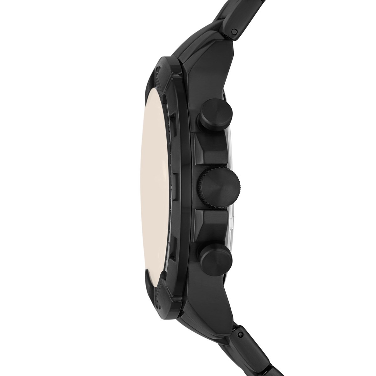 Montre homme Fossil Bronson acier noir