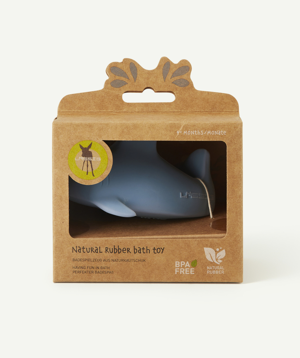 LASSIGJOUET DE BAIN EN CAOUTCHOUC NATUREL REQUIN BLEU