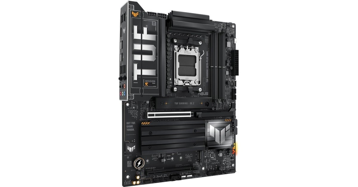 ASUSTUF Gaming X870-PLUS WIFI socket AM5 moederbord  (2.5Gb-LAN, Wi-Fi 7, BT, Sound, ATX)