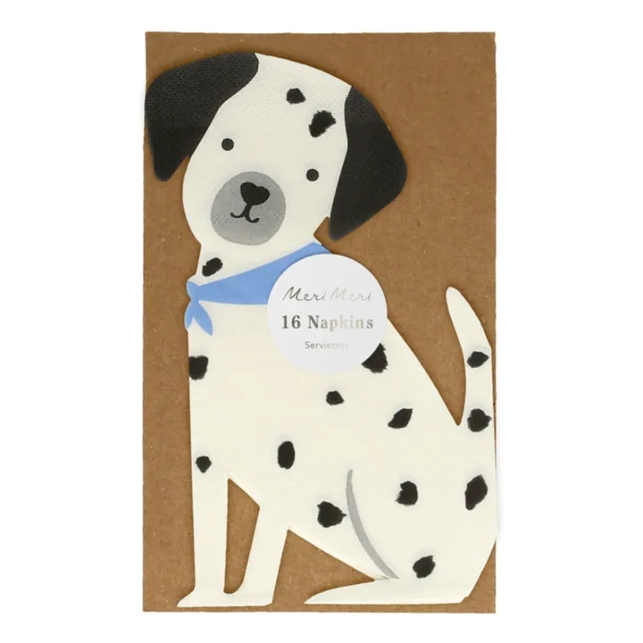 Meri Meri Serviettes en papier Chiot - Set de 16