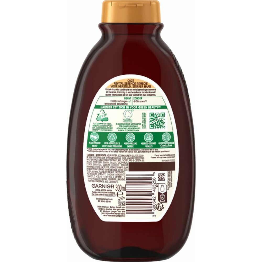 6x Garnier Loving Blends Gember Boost Shampoo300 ml