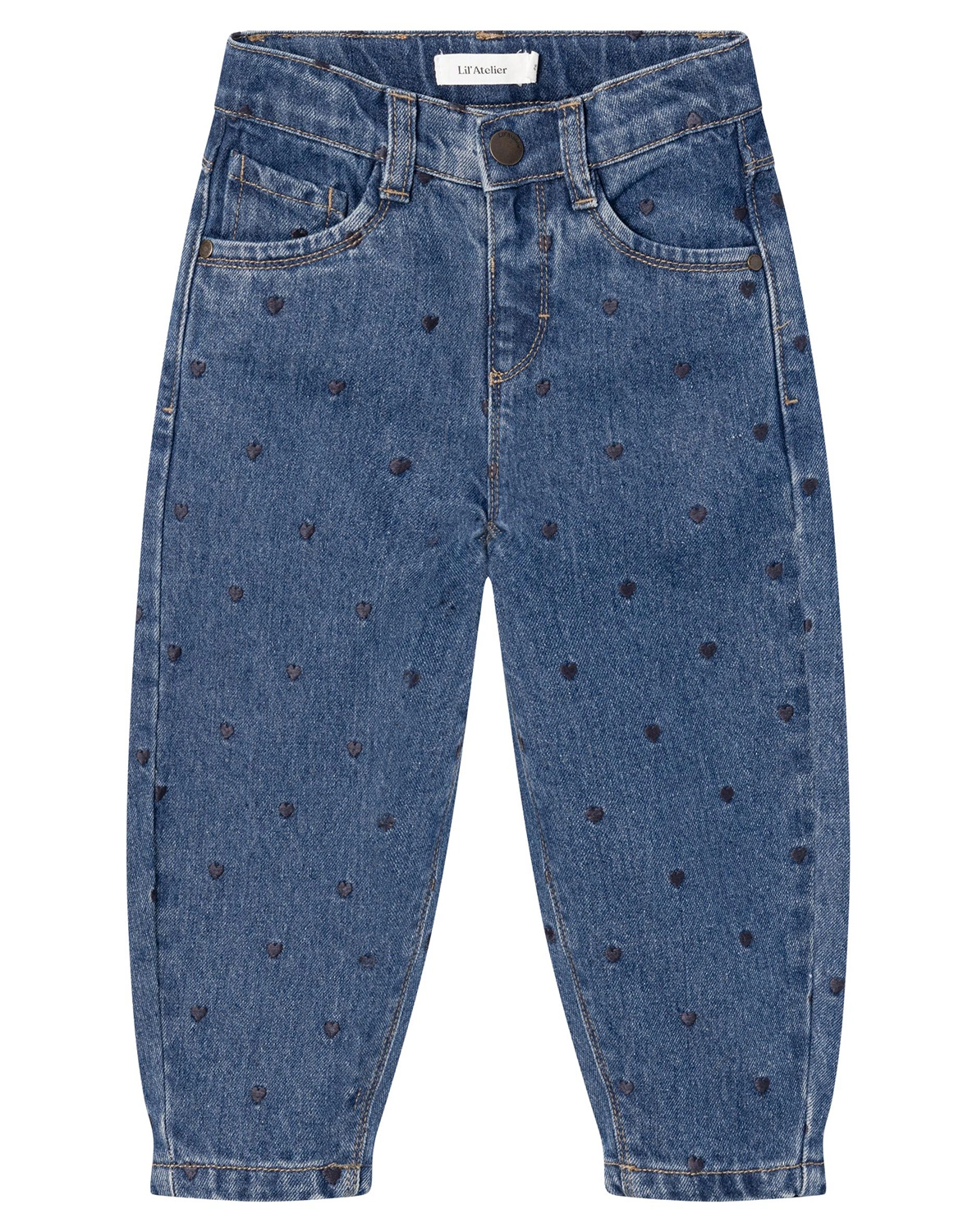 Jeanshose NMFBELLA LOOSE in medium blue denim