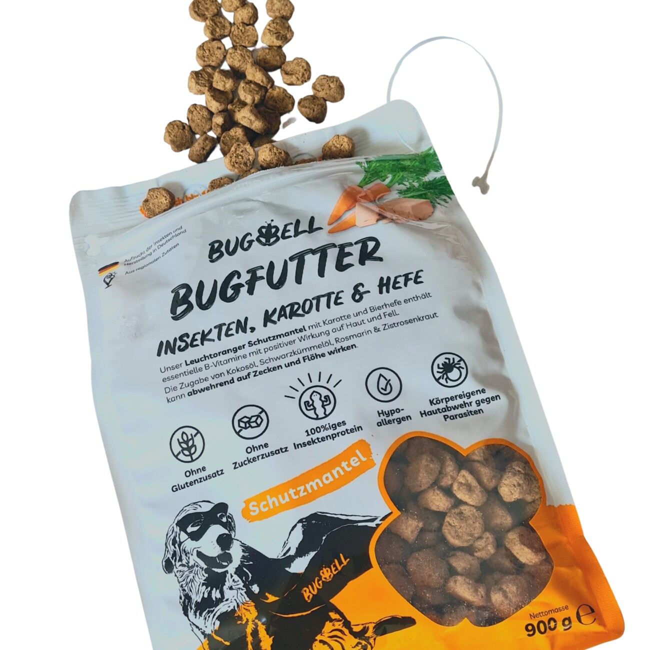 BugBell GmbH BugBell Adult Karotte & Hefe 900 g