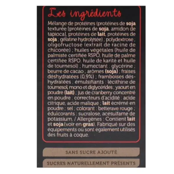 Protifast En-Cas Hyperprotéiné Crousti' Fraise 7 barres