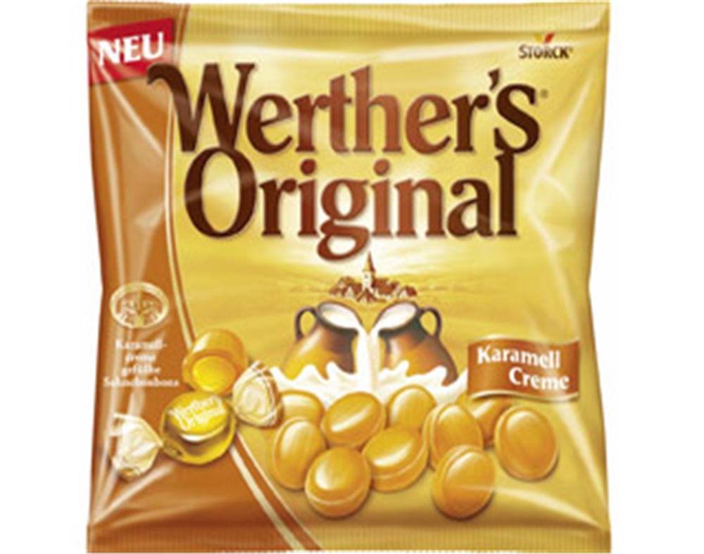 CARAMELOS WERTHER'S ORIGINAL STORCK CREME 135G