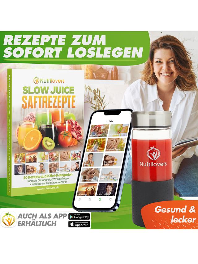 Greenpress Edelstahl MAX Slowjuicer, Entsafter