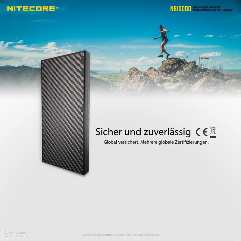 Nitecore Powerbank NB 10000 mAh
