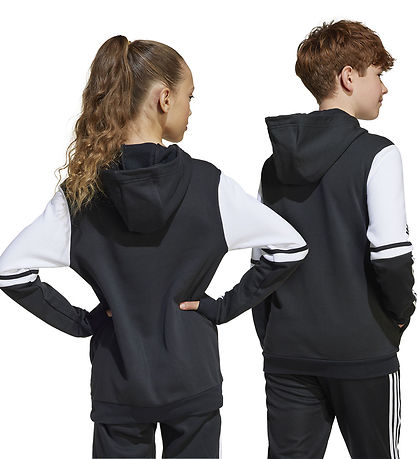 adidas Performance Kapuzenpullover - SQ25 SW Haube - Black/White