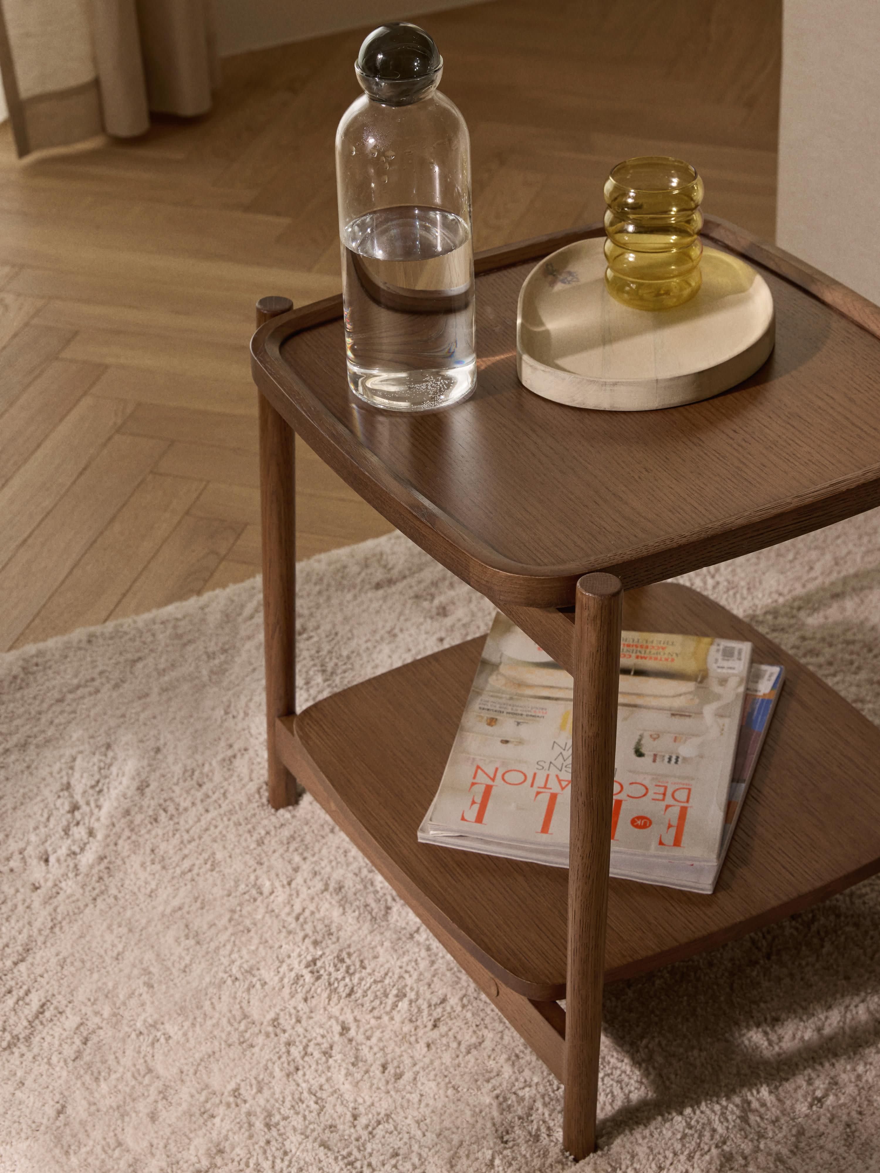Houten bijzettafel Libby