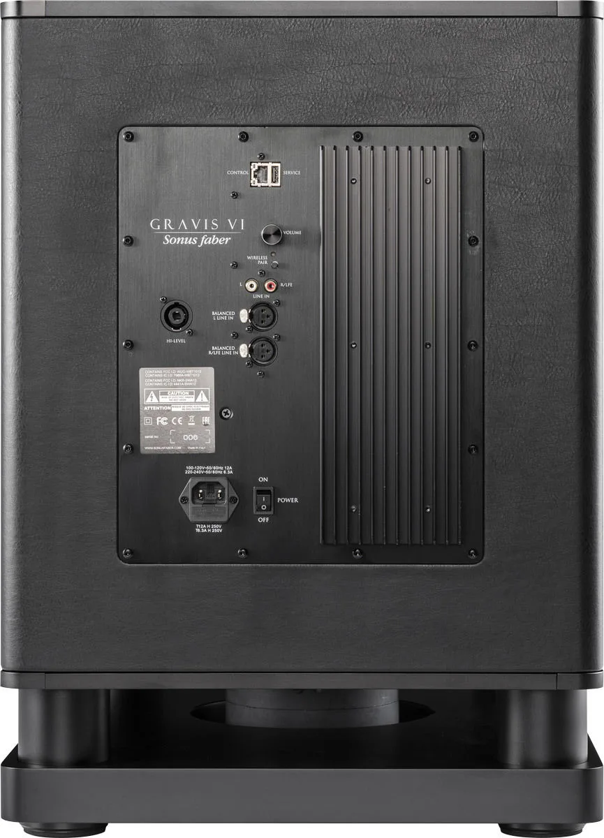 Sonus Faber Gravis VI Rouge Caissons de basses