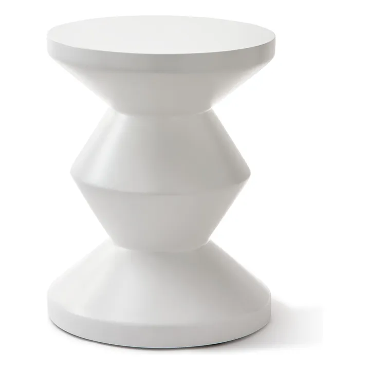 Pols Potten Tabouret Zig Zag Outdoor | Blanc