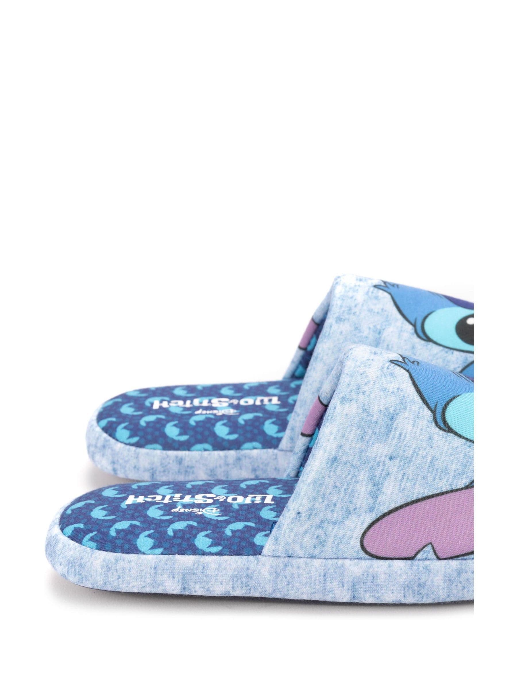 Blauw met Stitch - Vanilla Underground Womens Winter Mule Slippers