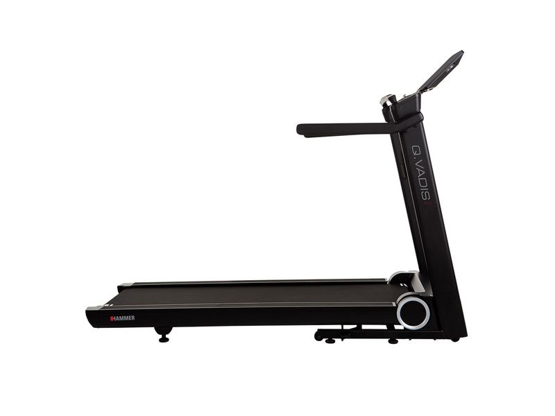 HAMMER Laufband Q. Vadis 10.0 Modernes Laufband mit integriertem Display