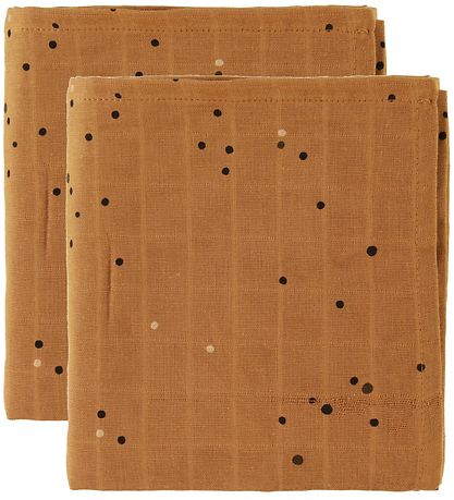 Done By Deer Babysv?b - 120x120 - 2-pak - Dreamy Dots - Mustard