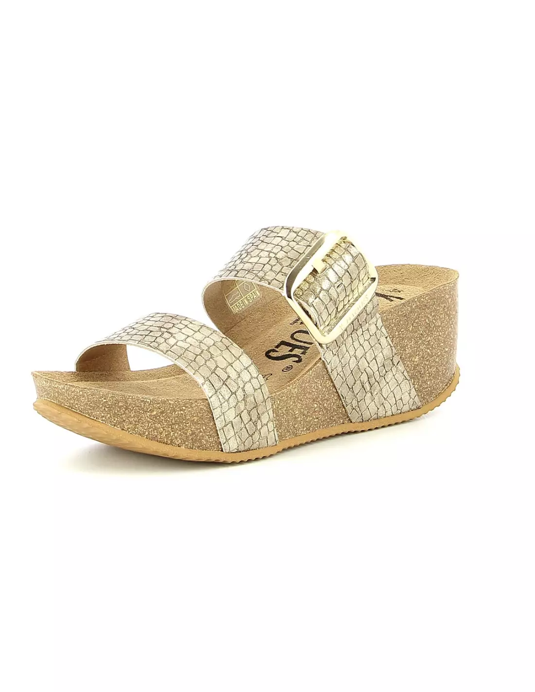 K DAQUES CULIP - Sandales & nu-pieds Platine