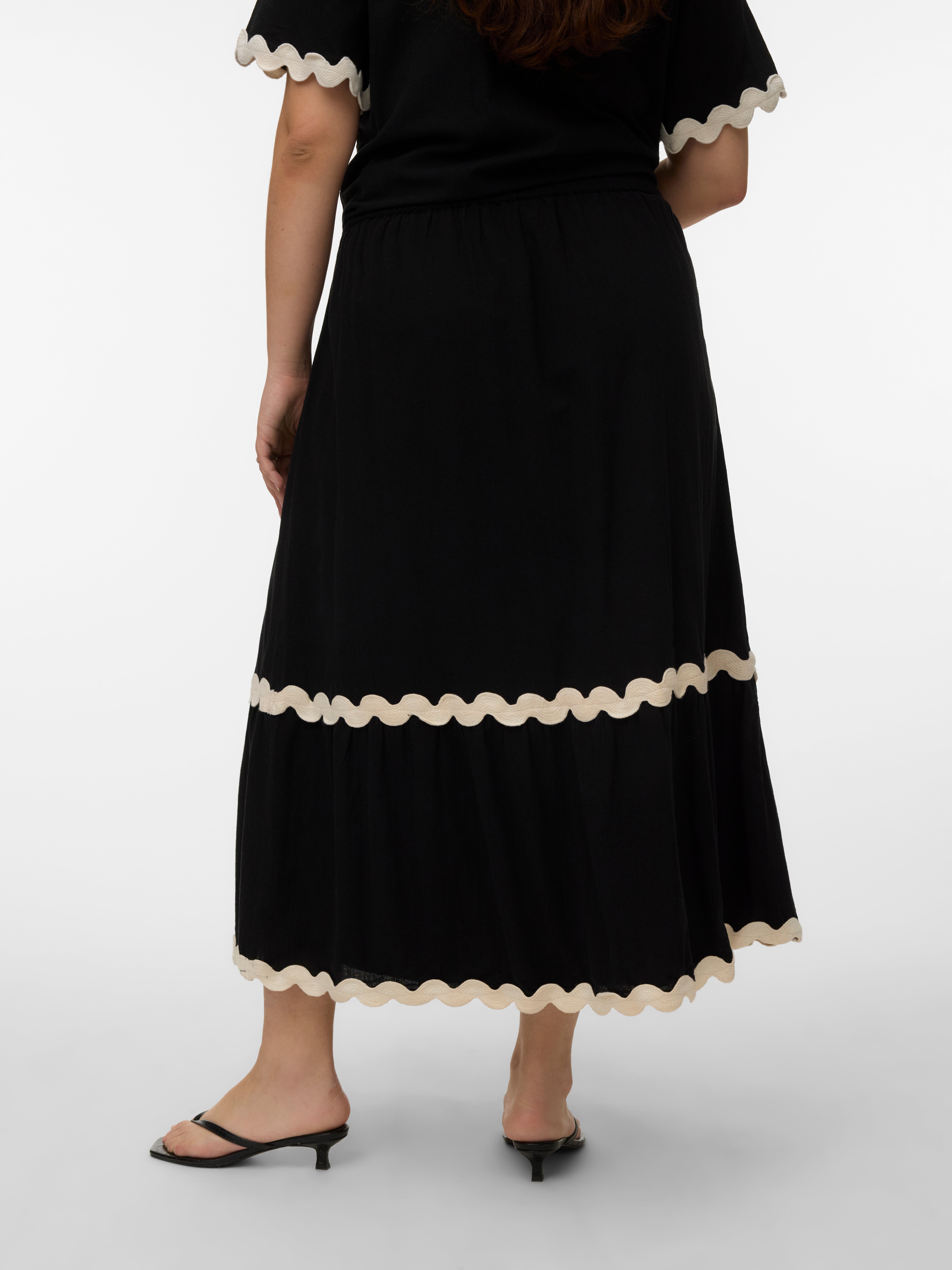 VMCJENNA Mid waist Lange rok