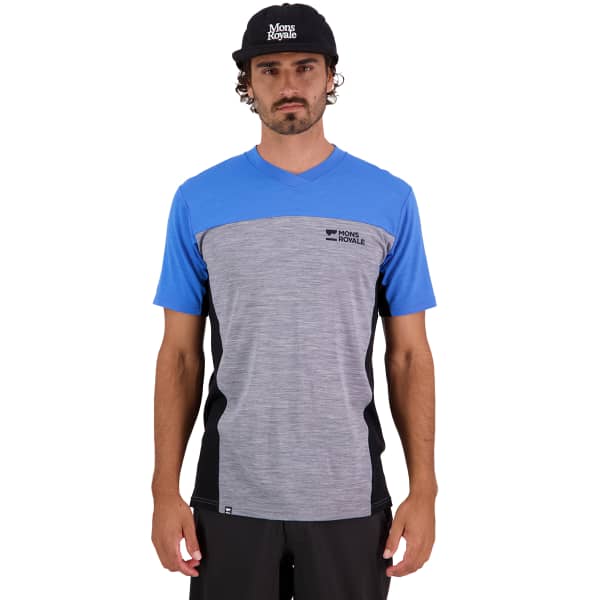 Maillot VTT MONS ROYALE REDWOOD ENDURO VT M BLUE GRAVEL