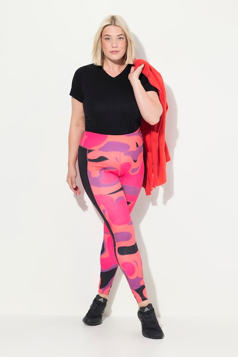 Sportleggings, schnelltrocknend, High Waist, recycelt
