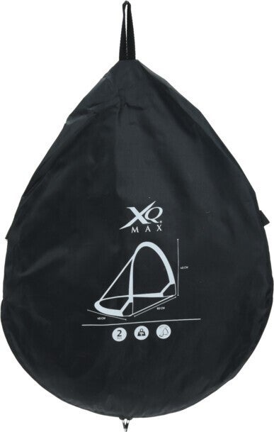XQ Max voetbaldoel Pop-Up zwart / groen 80 x 60 x 60 cm 2 stuks