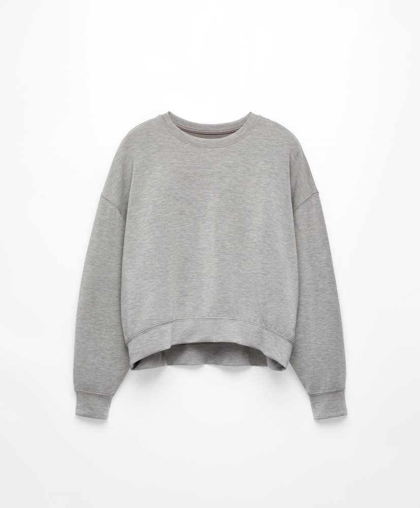 Moletom cropped de modal