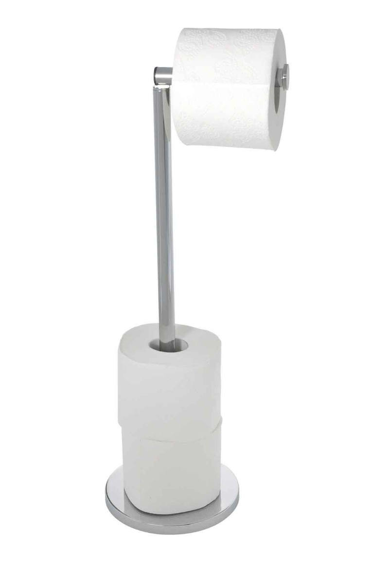 Wenko Edelstahl Stand Toilettenpapierhalter