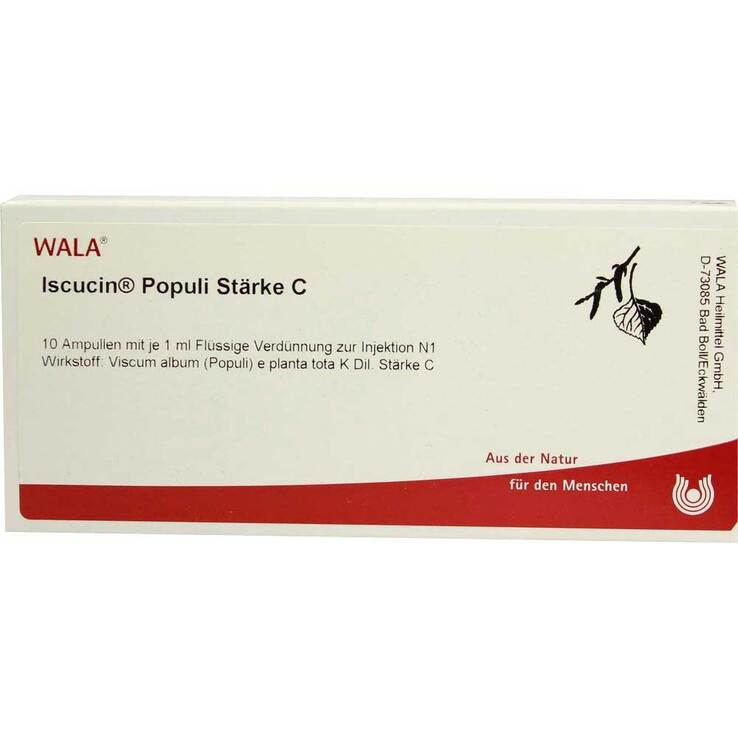 Iscucin Populi St.C Ampullen, 10X1 ml