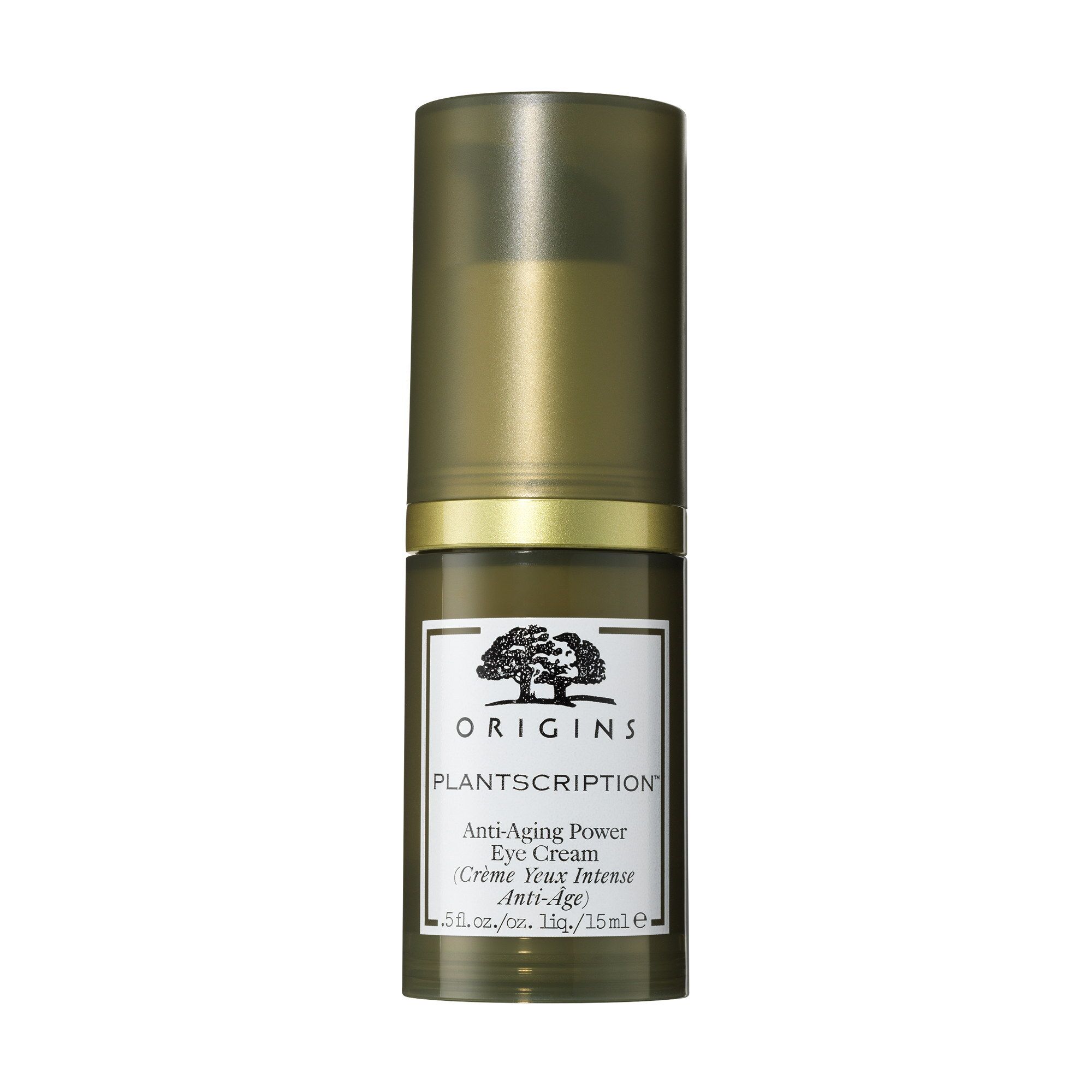 ORIGINS Plantscription™ Anti-Aging Power Eye Cream Feuchtigkeitsspendende Augencreme + GinZing™ SPF40 Energy-Boosting Tinted Moisturizer 15ml GRATIS