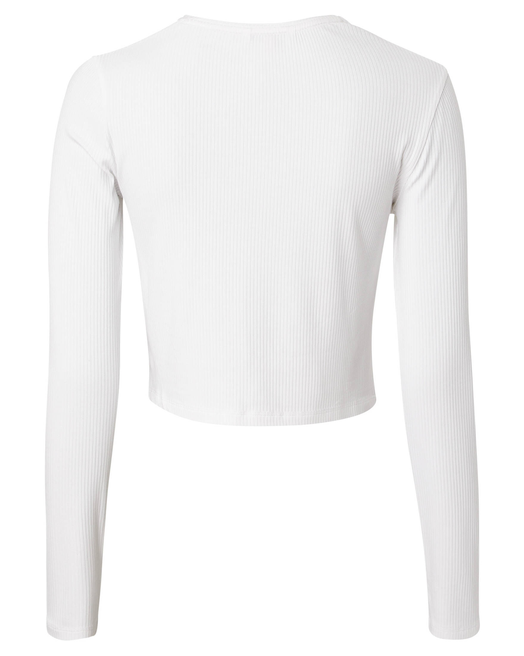 Tommy Jeans| Damen Langarmshirt RUCHING TOP LS Cropped-Fit