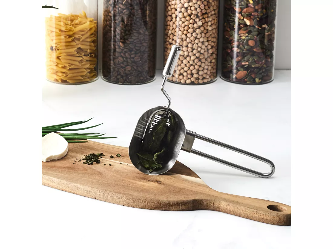 Moulin Herbe Aromatique A Manivelle Inox