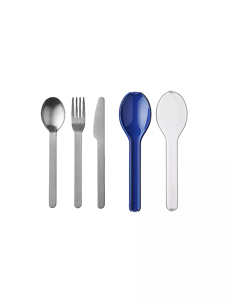 MEPAL Besteckset ELLIPSE 3-teilig Vivid Blue dunkelblau