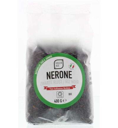 Greenage Zwarte Rijst Bio (400 gr)