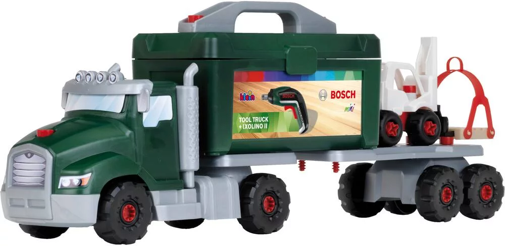 BOSCH - CAMION DE BRICOLAGE AVEC VISSEUSE IXOLINO II