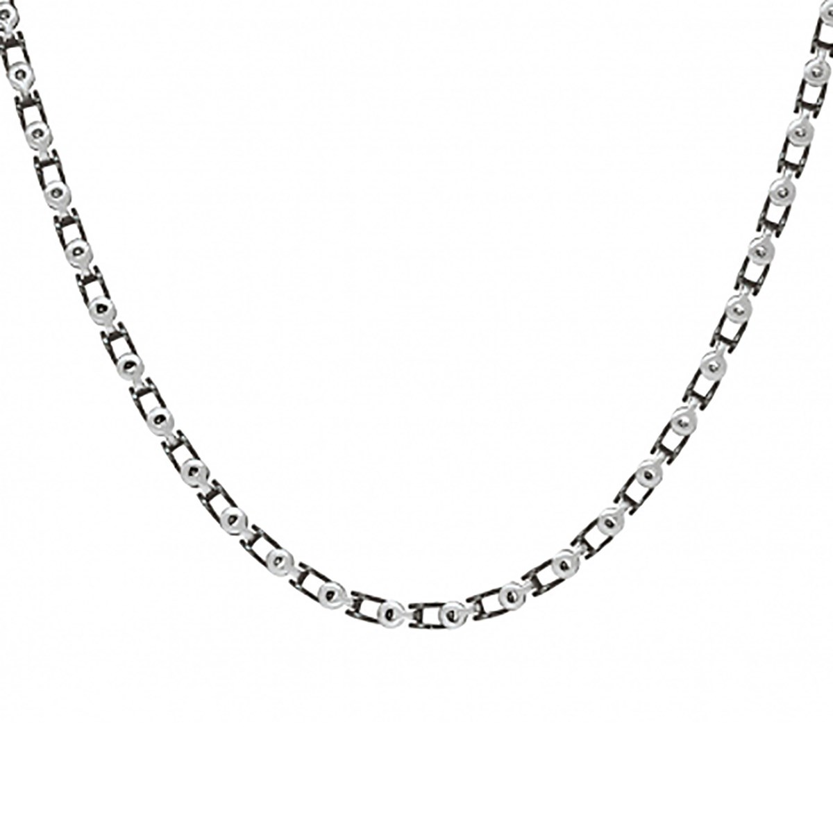 Collier Jourdan Adhès acier bicolore