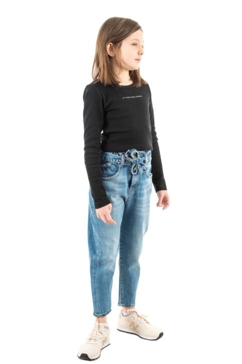 tee shirts manches longues Le Temps Des Cerises virginia 0001 black