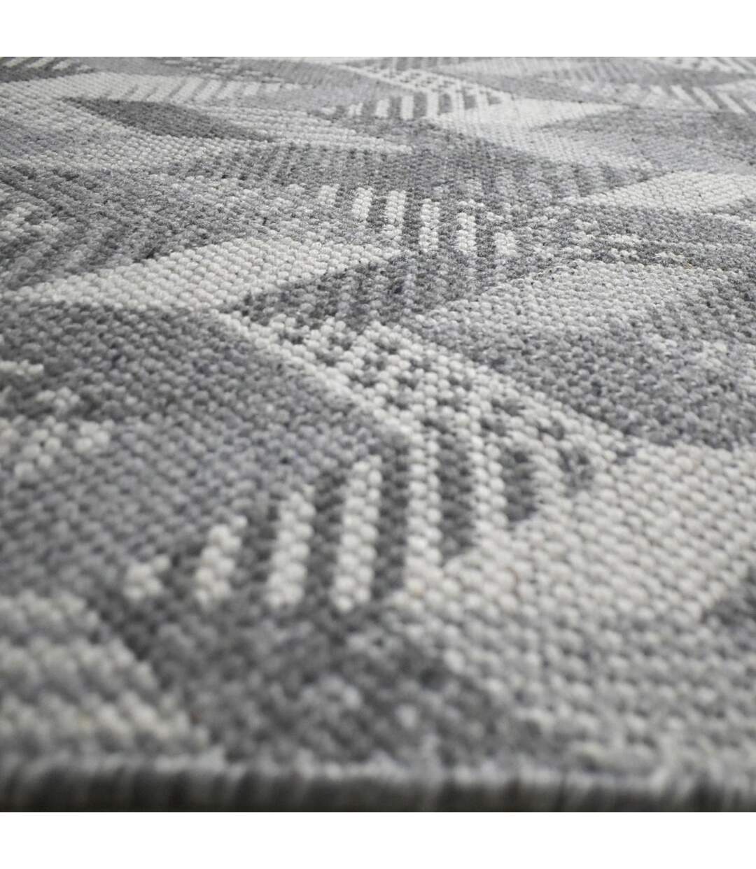 Tapis salon GEOGREY en coton Fait main Care&Fair Exclusivité BAË DÉCO