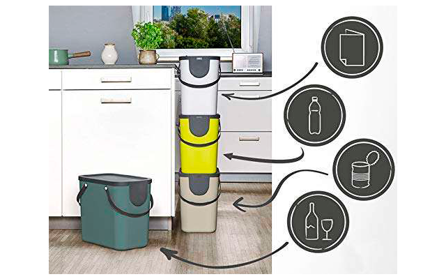 Rotho Recycling Müllsystem Albula